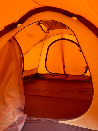 Палатка BASK North Peak Pro 3 (Оранжевый; 3-х местная)